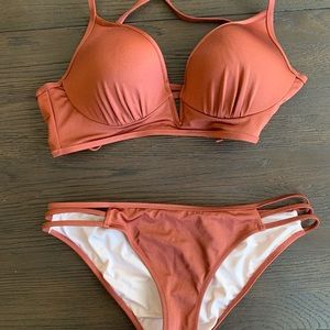 rose gold bikini